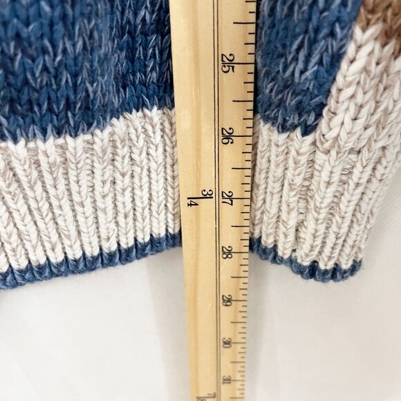 Vintage Croft & Barrow Men's Aztec Print Knit Sweater Retro 90s - Size Large - Picture 6 of 6